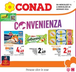 Volantino promozionale Conad  valide dal 14/01/2026