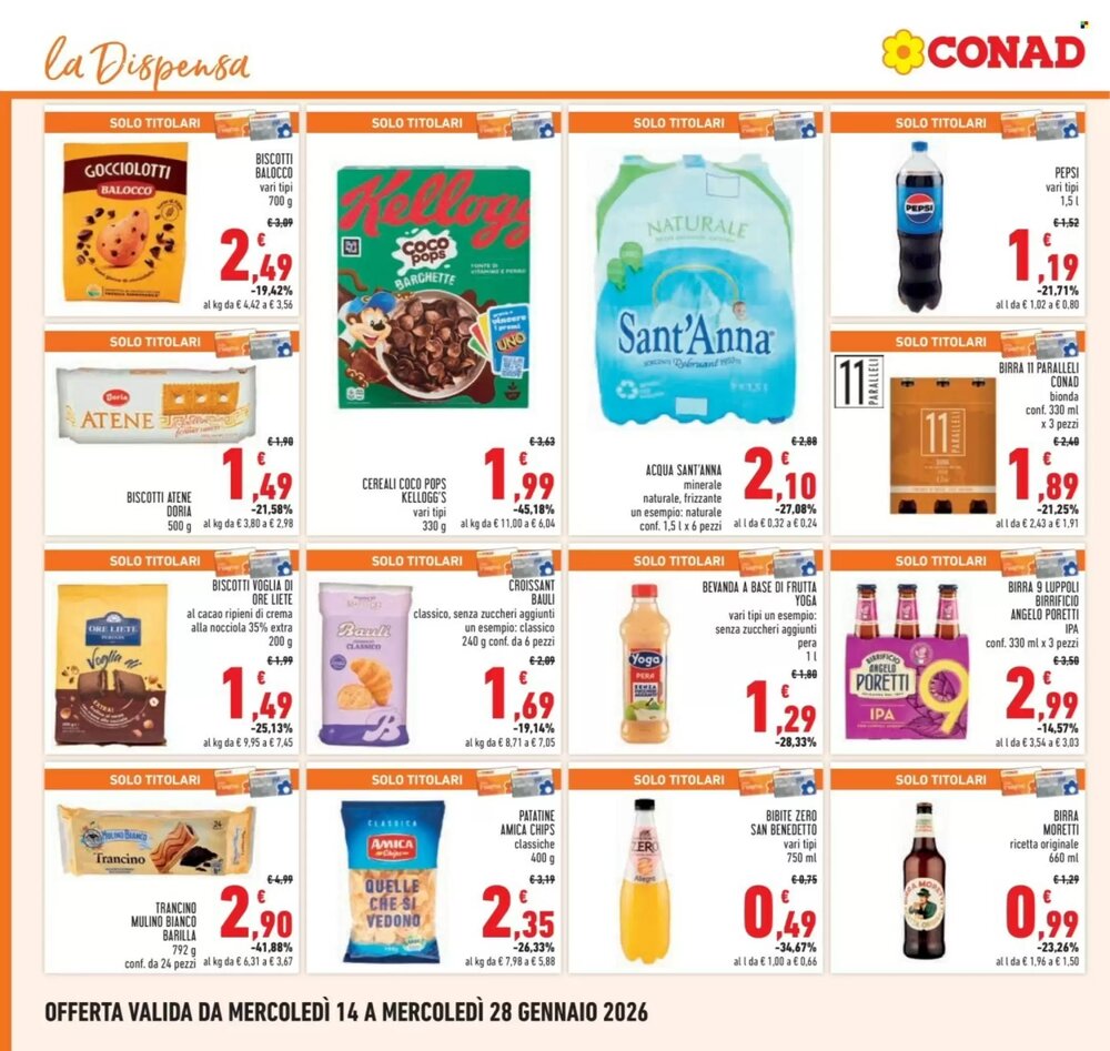 Volantino promozionale Conad  valide dal 14/01/2026 - Pagina 22.