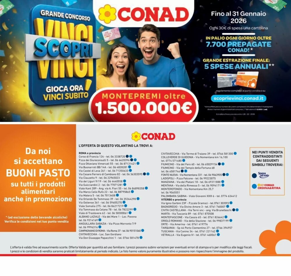 Volantino promozionale Conad  valide dal 14/01/2026 - Pagina 27.