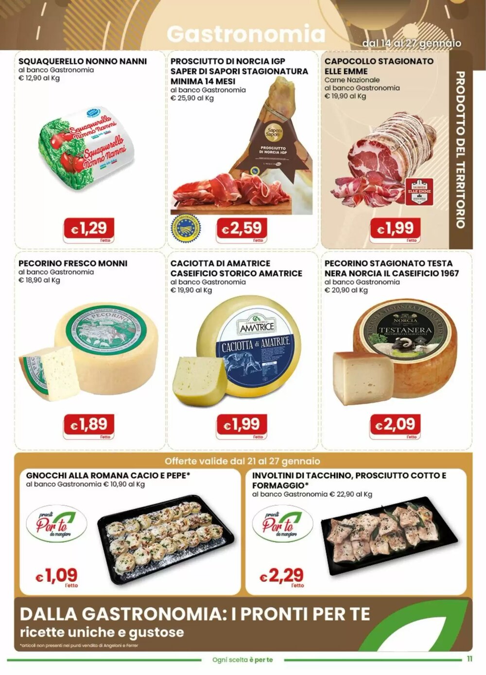 Volantino promozionale Gala Supermercati  valide dal 14/01/2026 - Pagina 11.