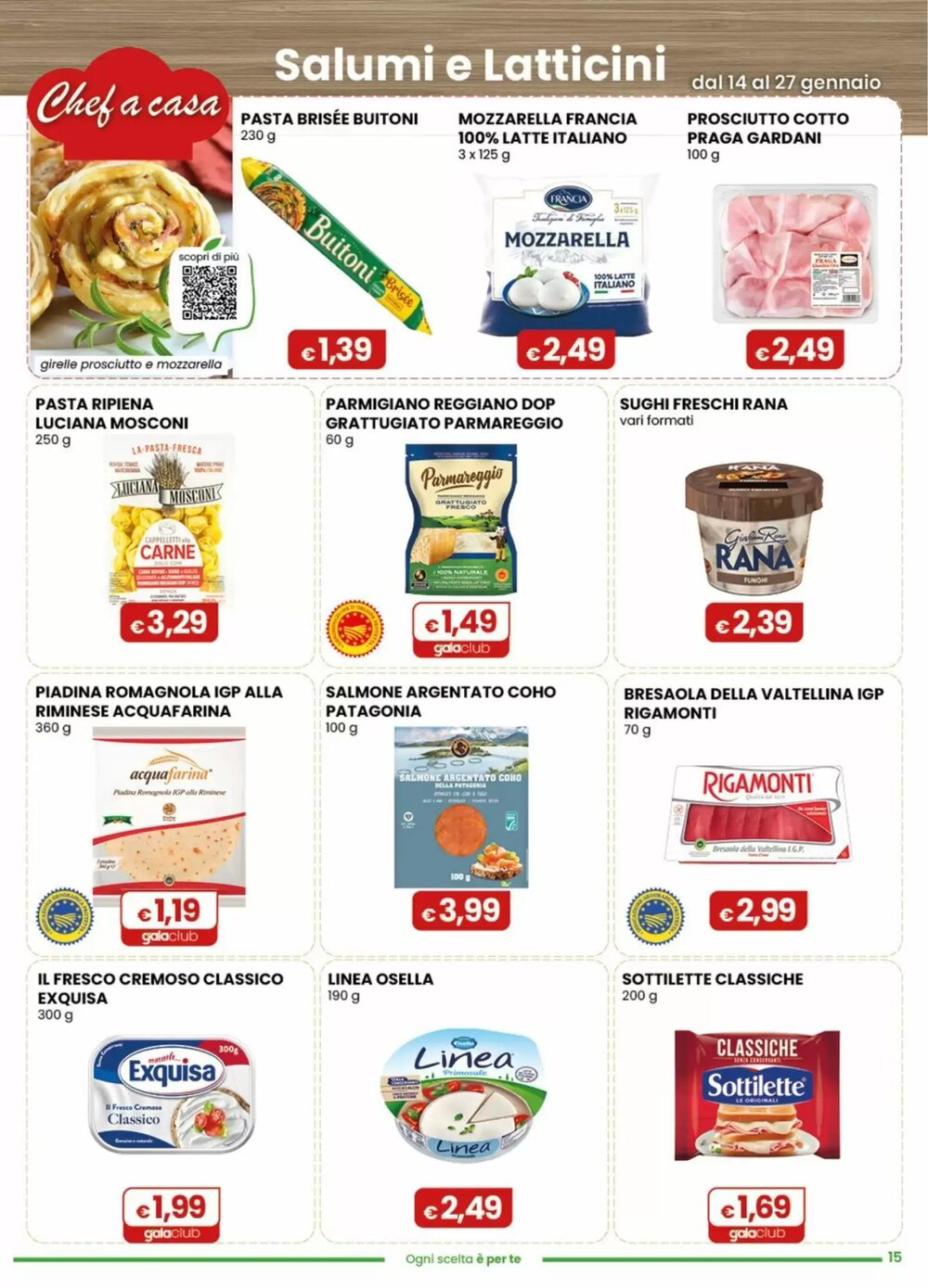 Volantino promozionale Gala Supermercati  valide dal 14/01/2026 - Pagina 15.