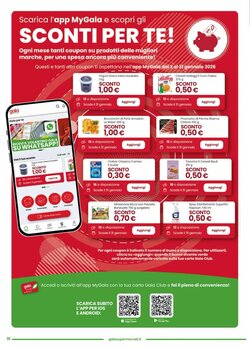 Volantino promozionale Gala Supermercati  valide dal 14/01/2026 - Pagina 16.