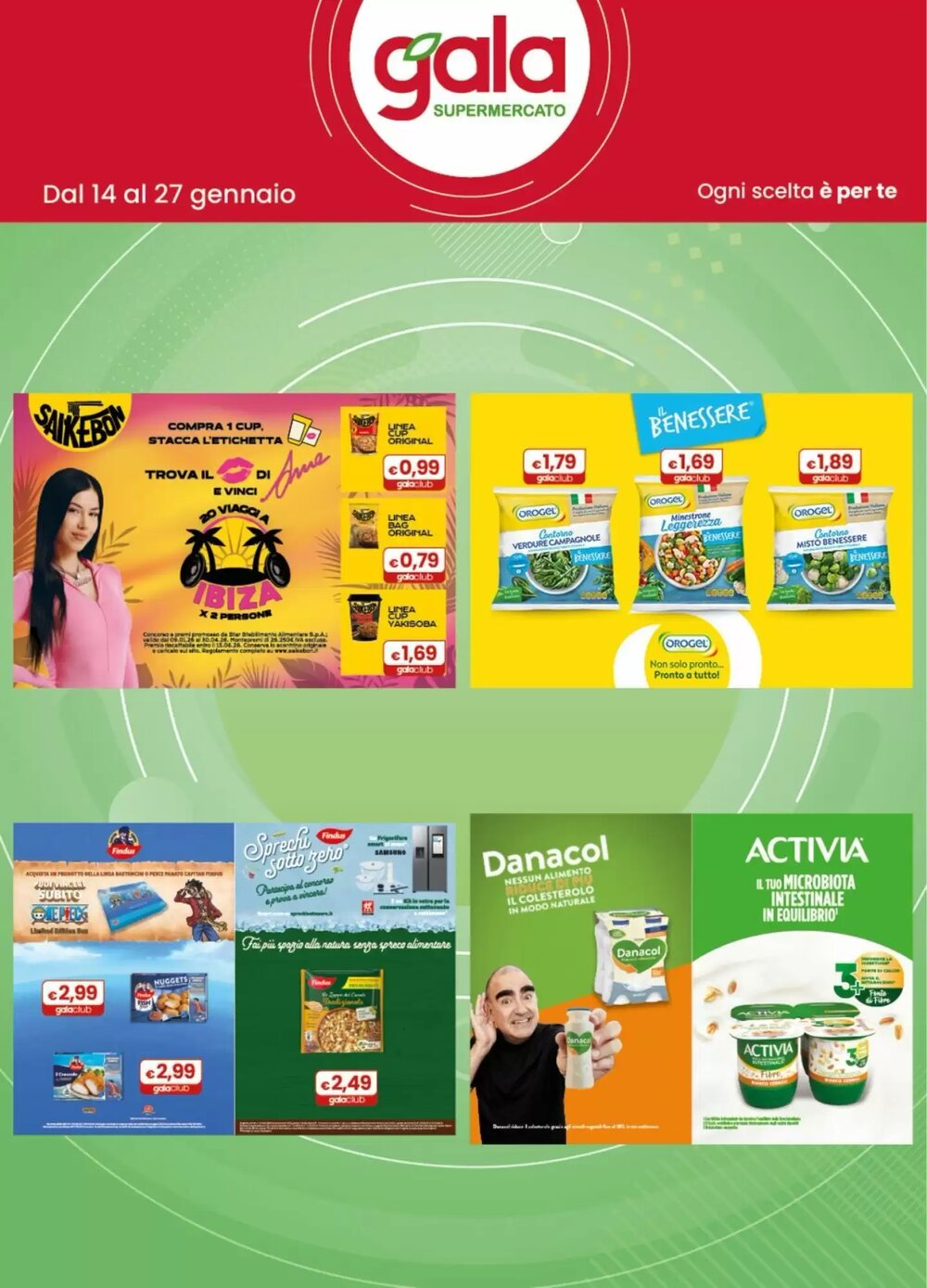 Volantino promozionale Gala Supermercati  valide dal 14/01/2026 - Pagina 29.