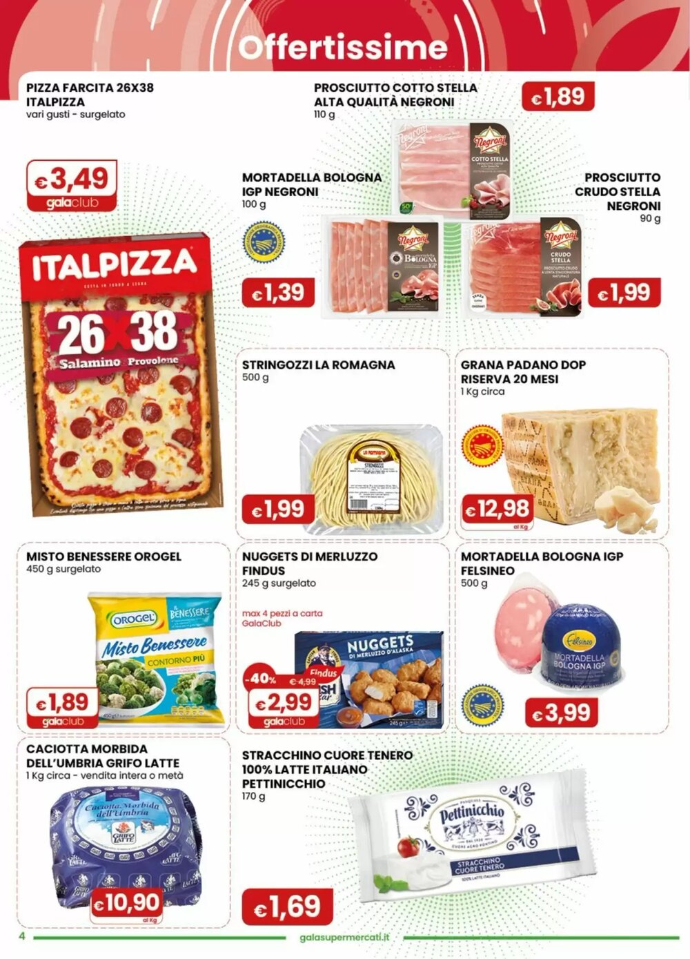 Volantino promozionale Gala Supermercati  valide dal 14/01/2026 - Pagina 4.