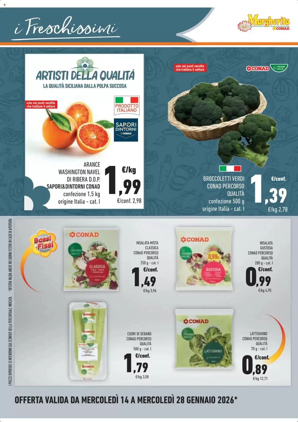 Volantino promozionale Conad Margherita  valide dal 14/01/2026 - Pagina 10.