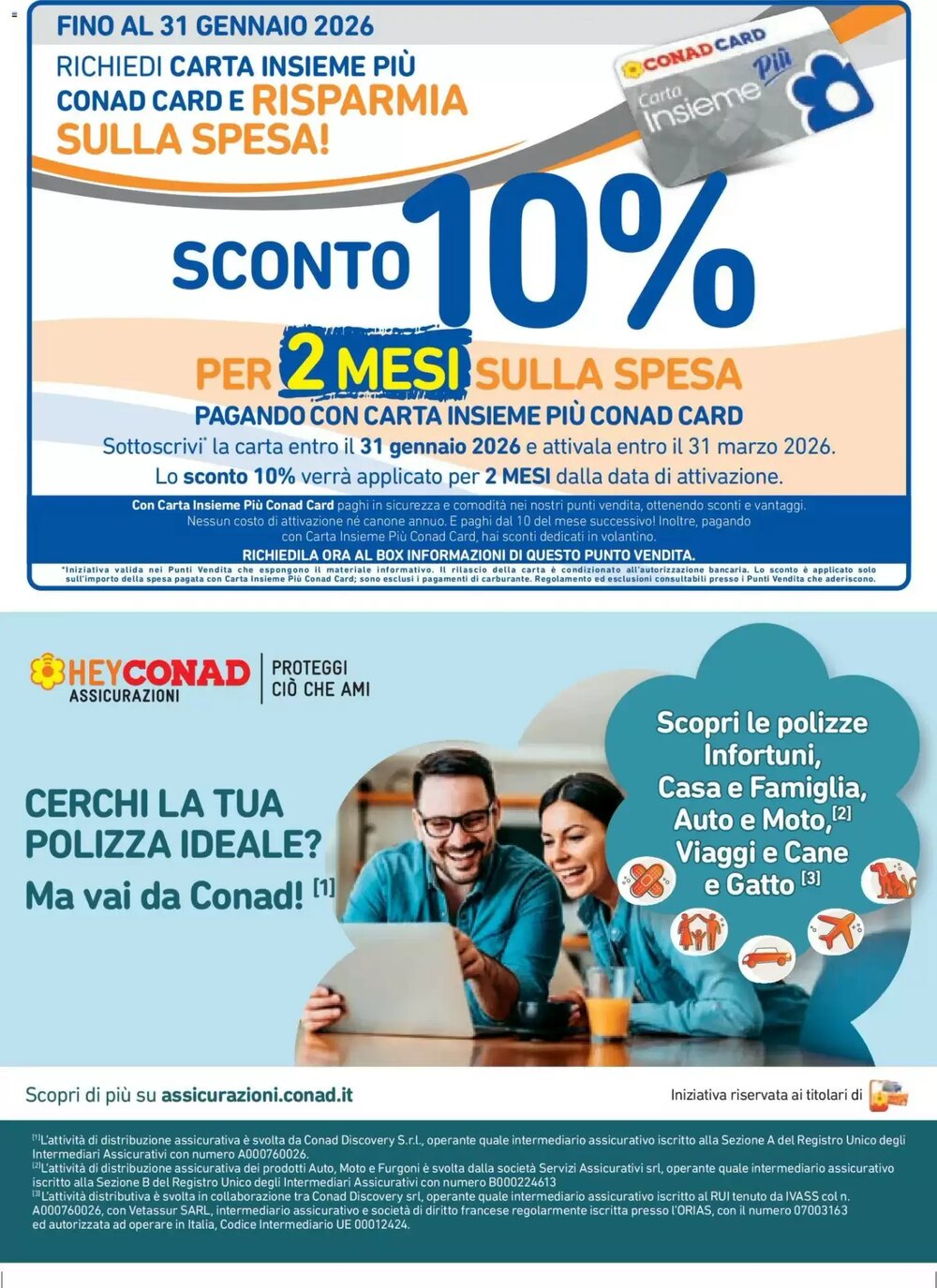 Volantino promozionale Conad Margherita  valide dal 14/01/2026 - Pagina 13.