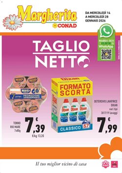 Volantino promozionale Conad Margherita  valide dal 14/01/2026