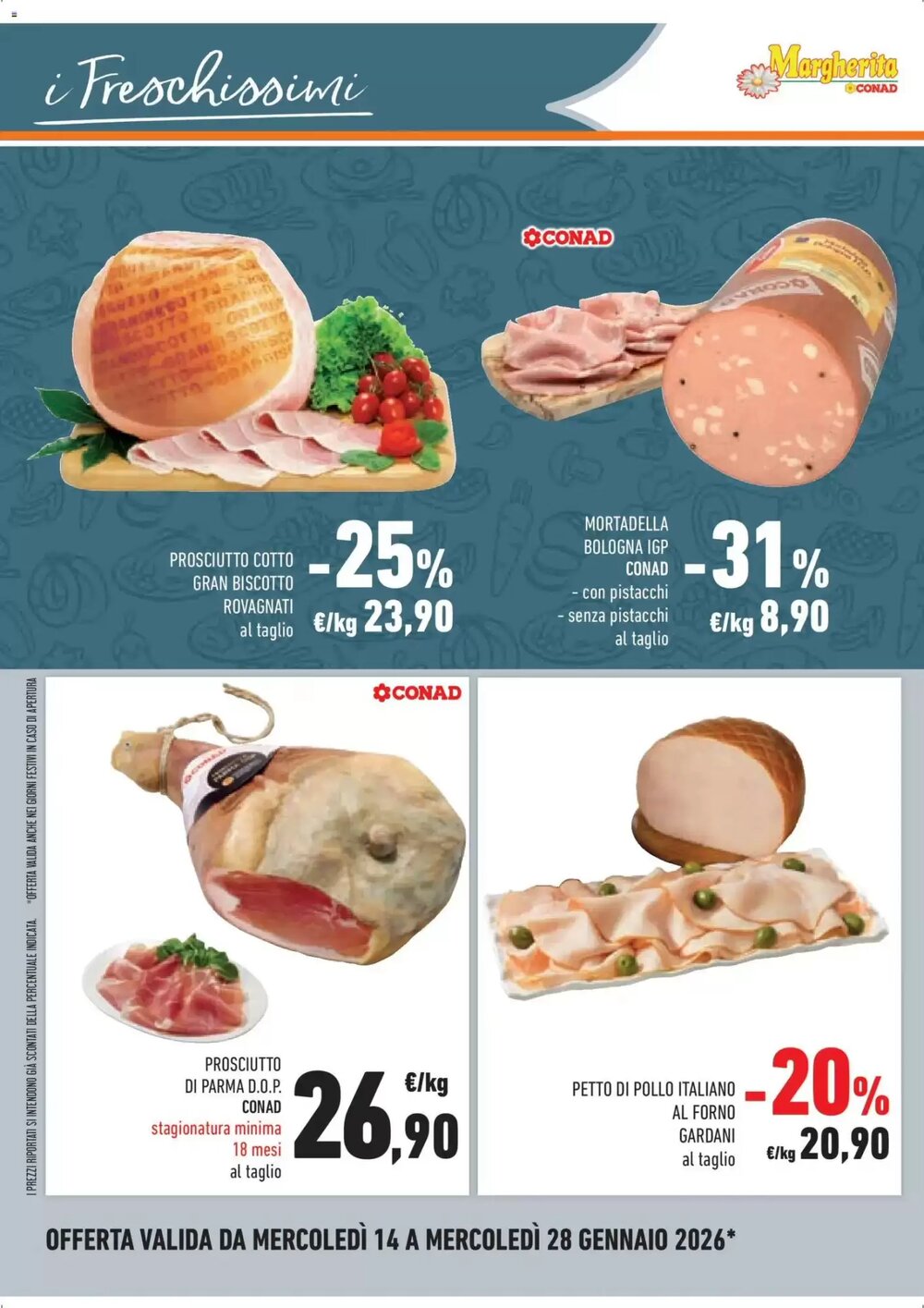 Volantino promozionale Conad Margherita  valide dal 14/01/2026 - Pagina 8.