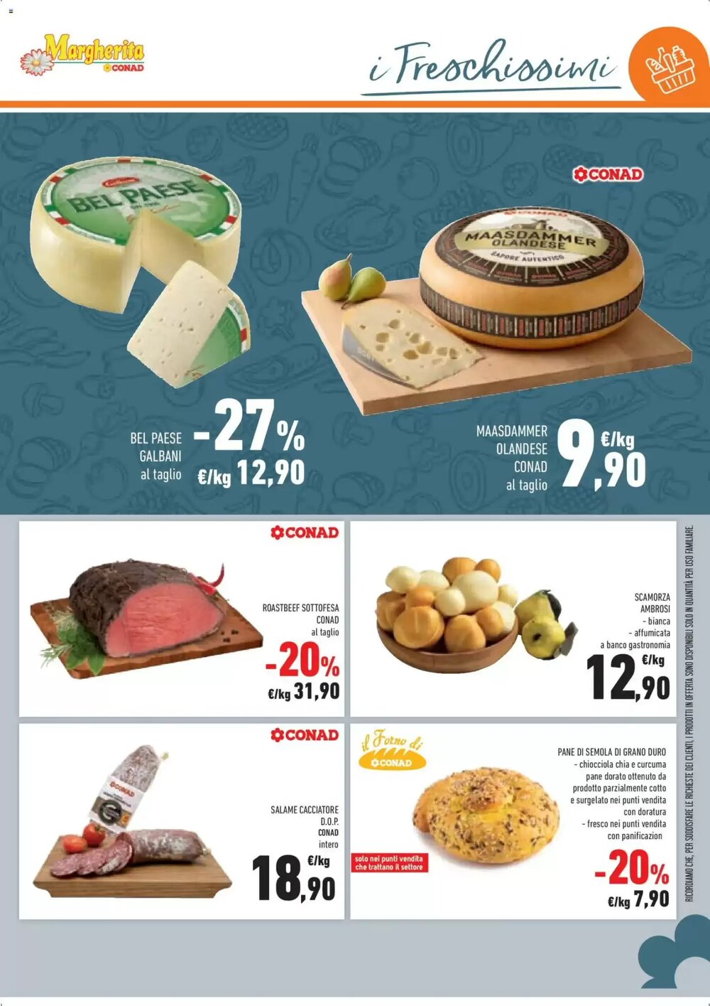 Volantino promozionale Conad Margherita  valide dal 14/01/2026 - Pagina 9.