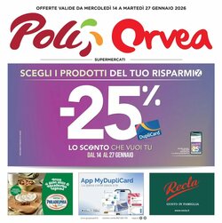 Volantino promozionale Poli  valide dal 14/01/2026