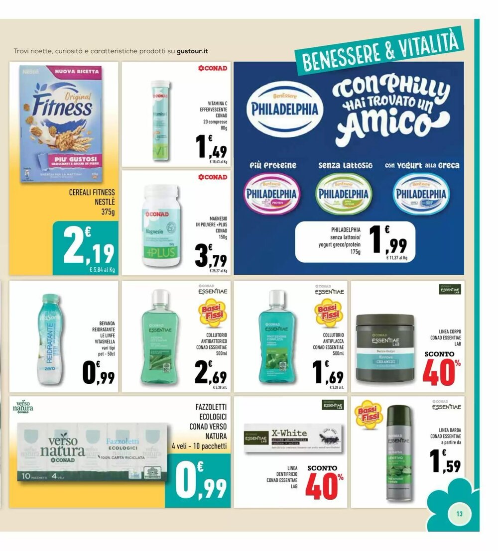 Volantino promozionale Conad Superstore  valide dal 14/01/2026 - Pagina 13.