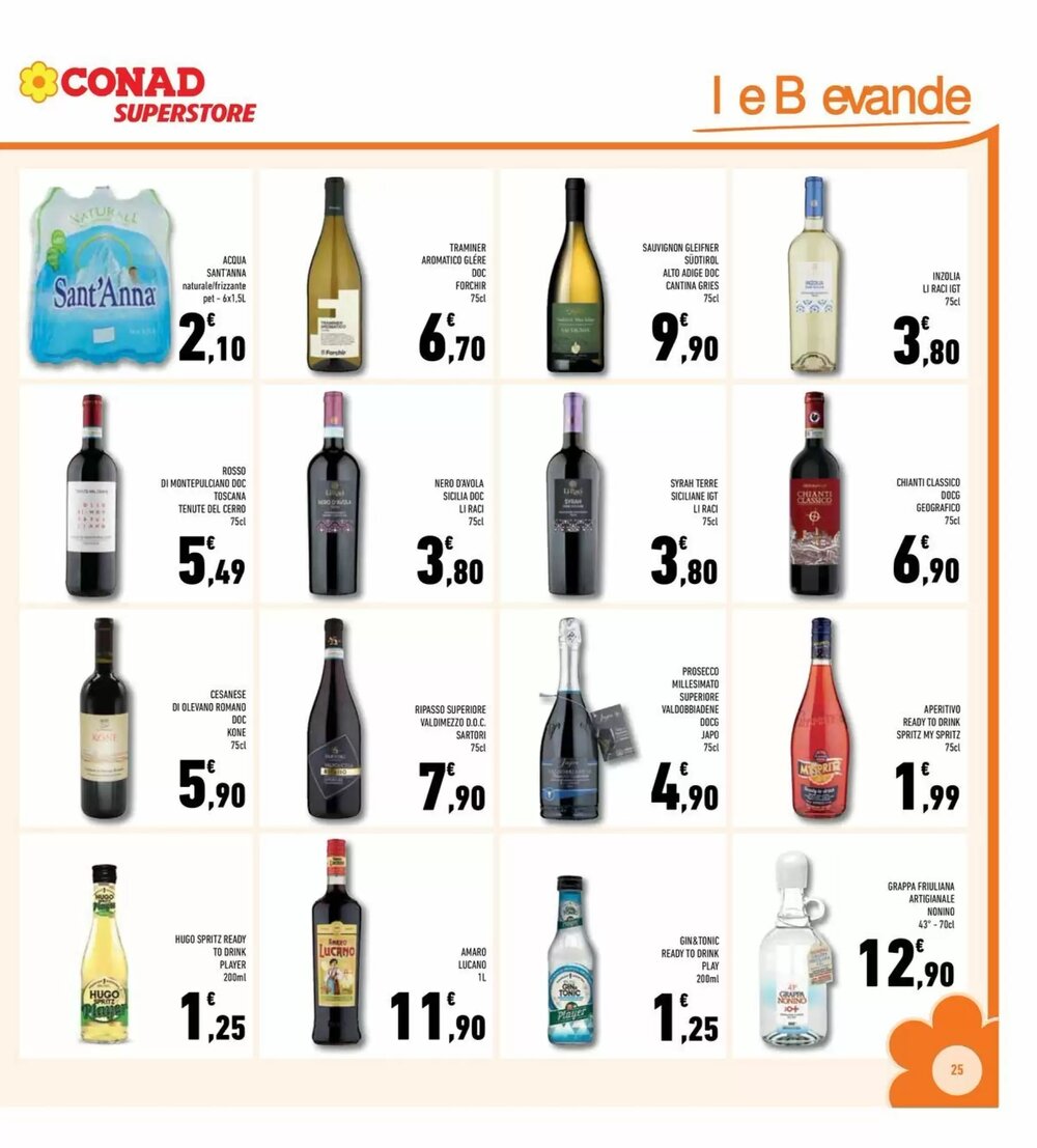 Volantino promozionale Conad Superstore  valide dal 14/01/2026 - Pagina 25.