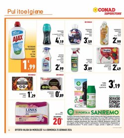 Volantino promozionale Conad Superstore  valide dal 14/01/2026 - Pagina 26.