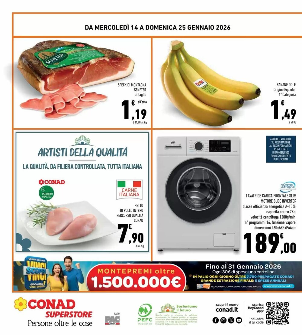 Volantino promozionale Conad Superstore  valide dal 14/01/2026 - Pagina 32.