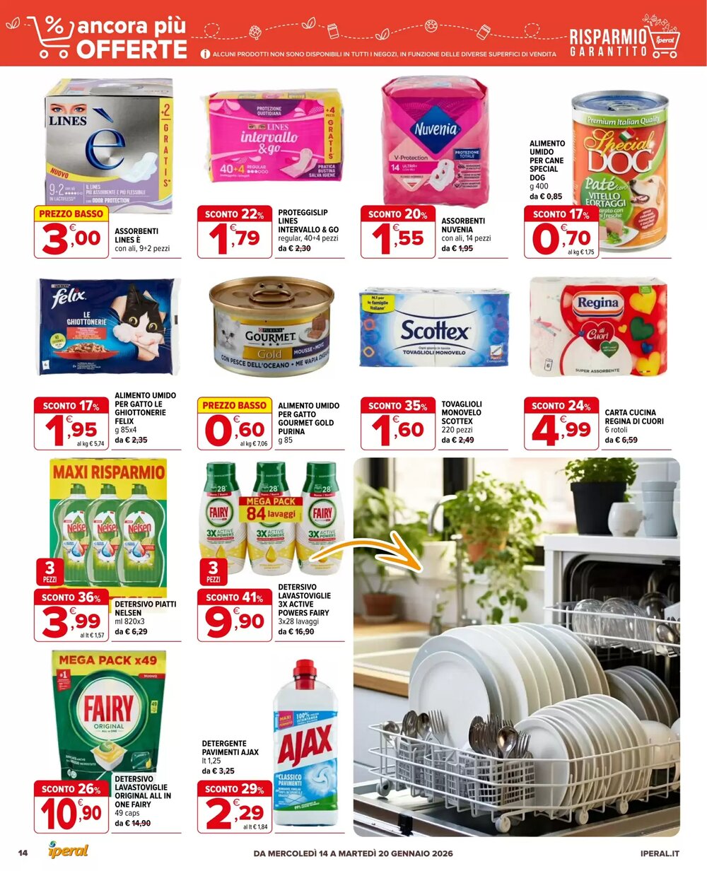 Volantino promozionale Iperal  valide dal 14/01/2026 - Pagina 14.