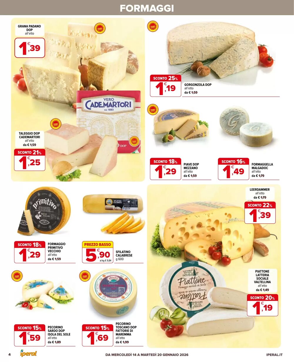Volantino promozionale Iperal  valide dal 14/01/2026 - Pagina 4.