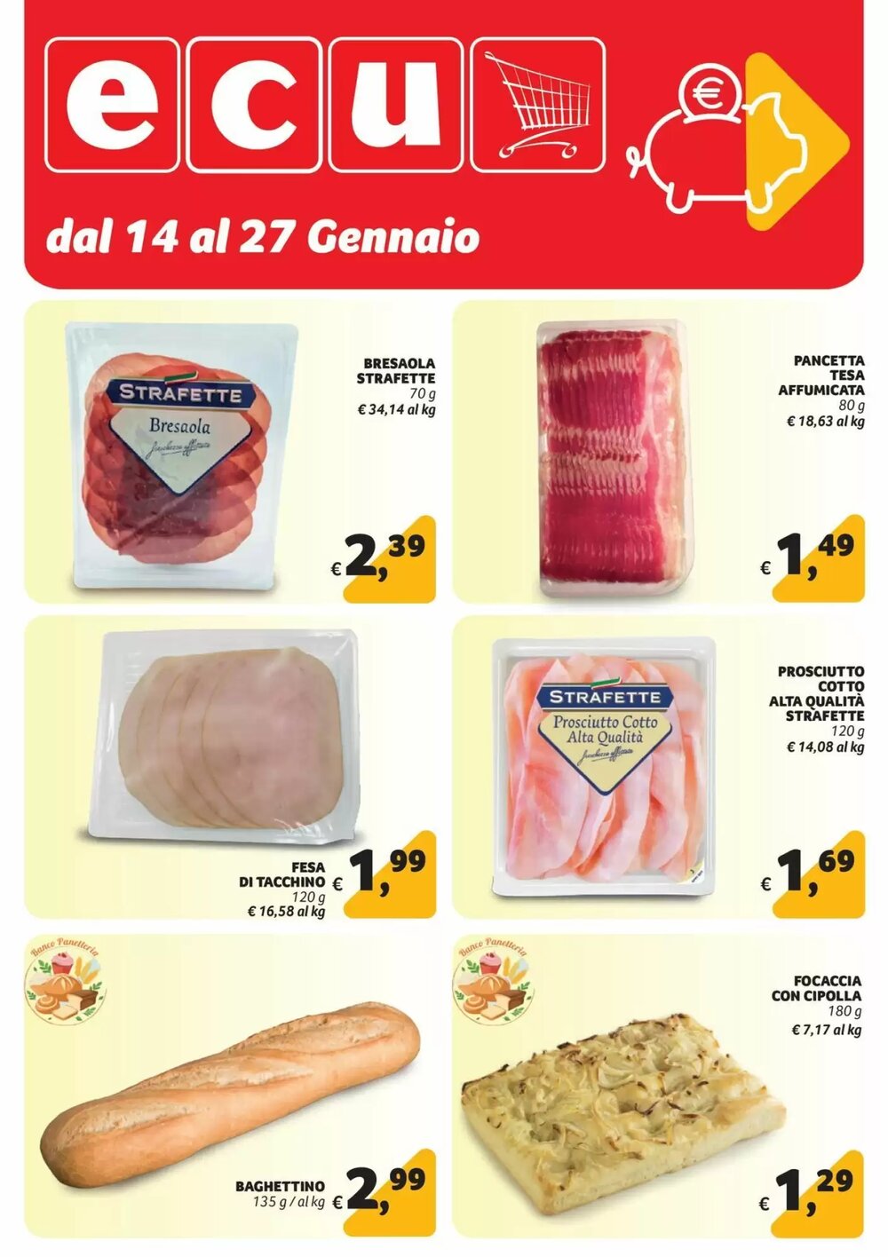Volantino promozionale Ecu Discount  valide dal 14/01/2026 - Pagina 13.