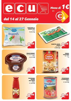 Volantino promozionale Ecu Discount  valide dal 14/01/2026 - Pagina 21.