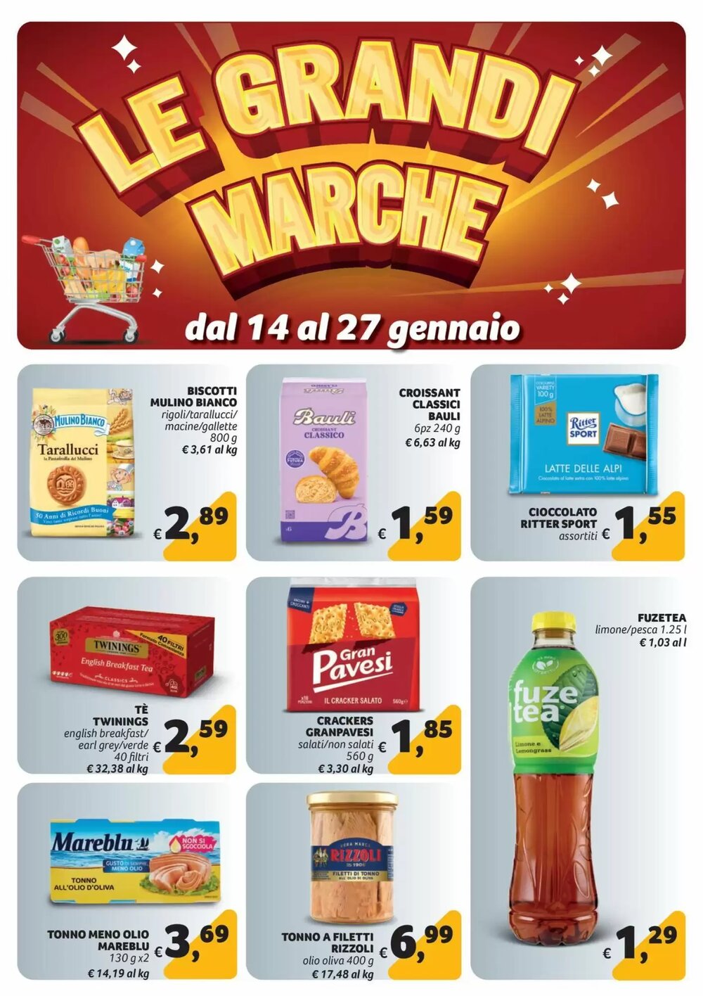 Volantino promozionale Ecu Discount  valide dal 14/01/2026 - Pagina 24.