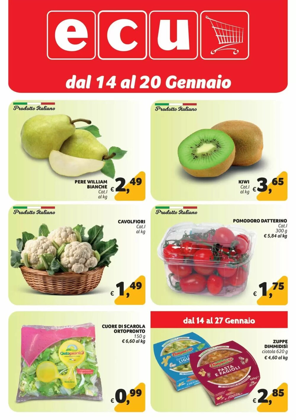 Volantino promozionale Ecu Discount  valide dal 14/01/2026 - Pagina 6.