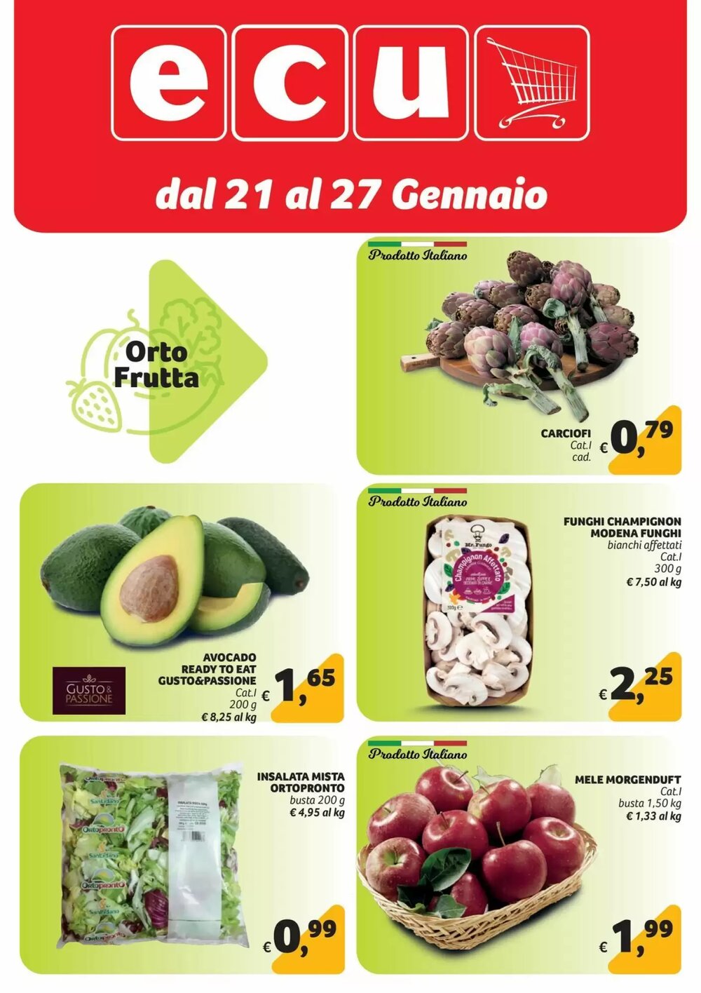Volantino promozionale Ecu Discount  valide dal 14/01/2026 - Pagina 8.