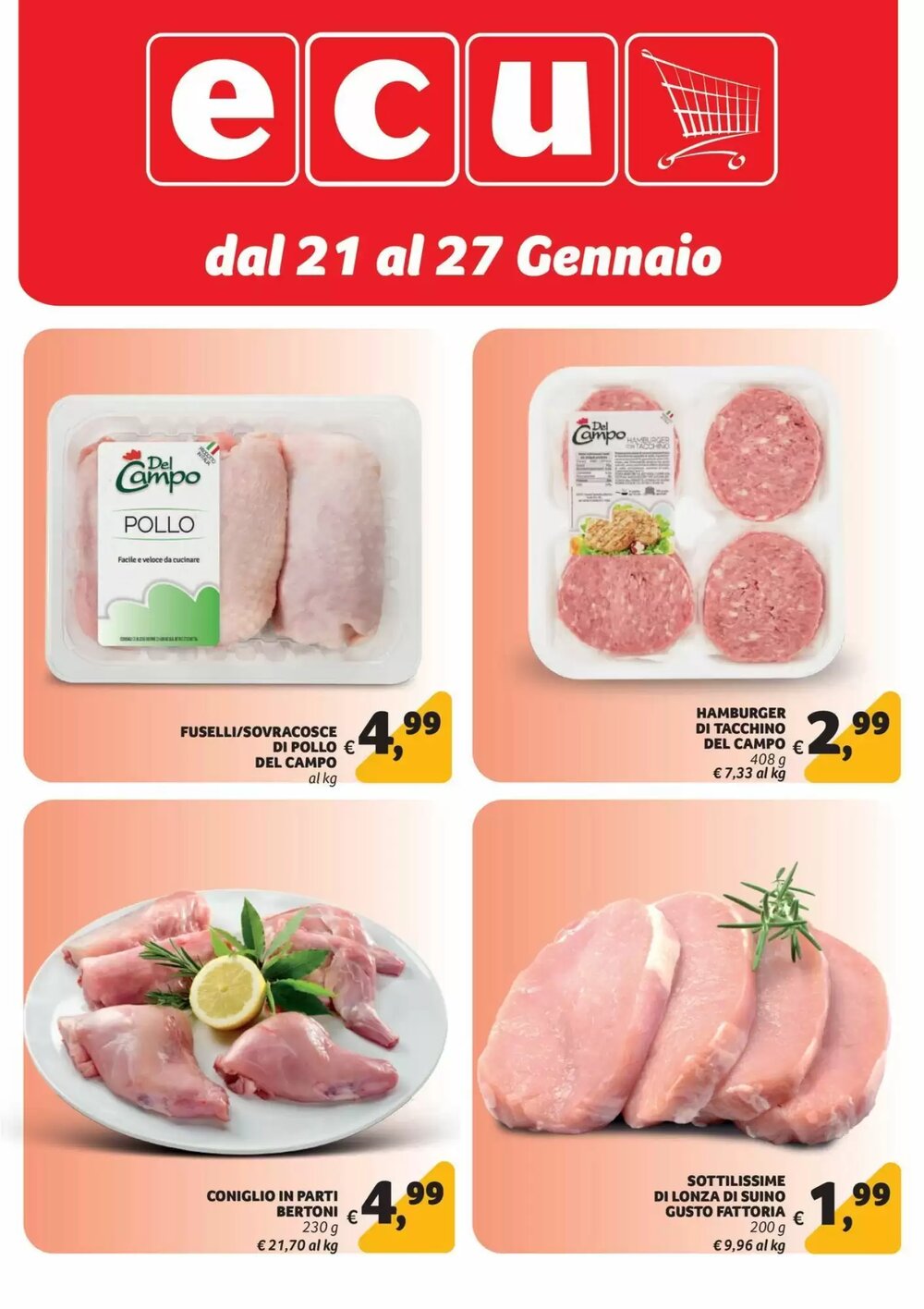 Volantino promozionale Ecu Discount  valide dal 14/01/2026 - Pagina 9.