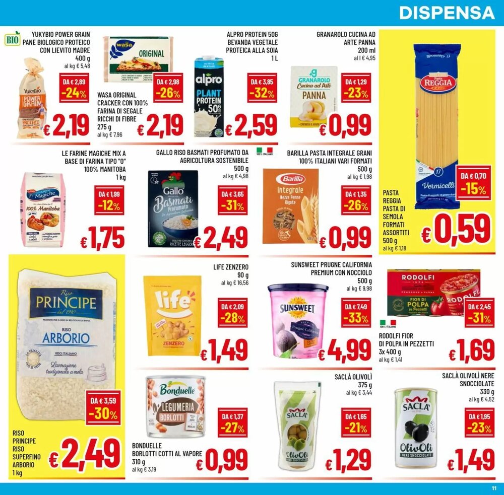 Volantino promozionale Famila Market  valide dal 14/01/2026 - Pagina 11.