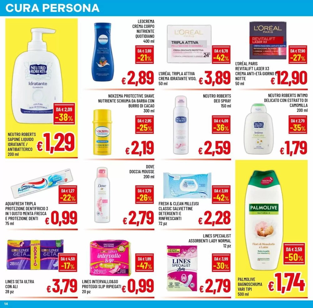 Volantino promozionale Famila Market  valide dal 14/01/2026 - Pagina 14.