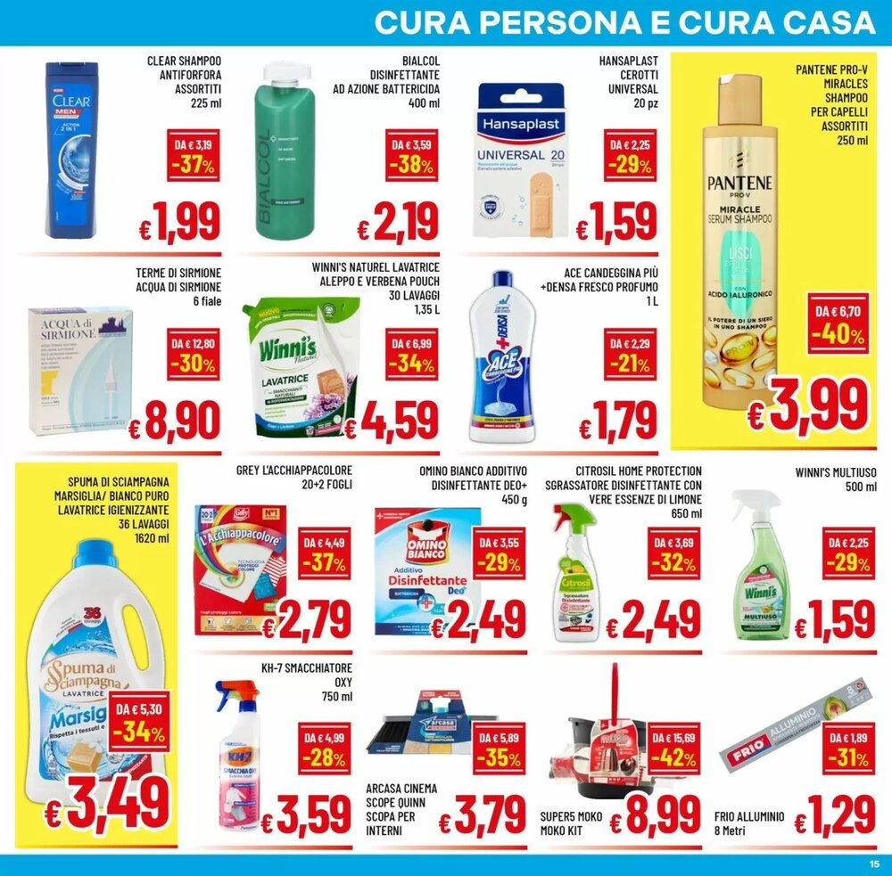 Volantino promozionale Famila Market  valide dal 14/01/2026 - Pagina 15.
