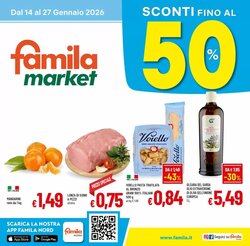 Volantino promozionale Famila Market  valide dal 14/01/2026 - Pagina 1.