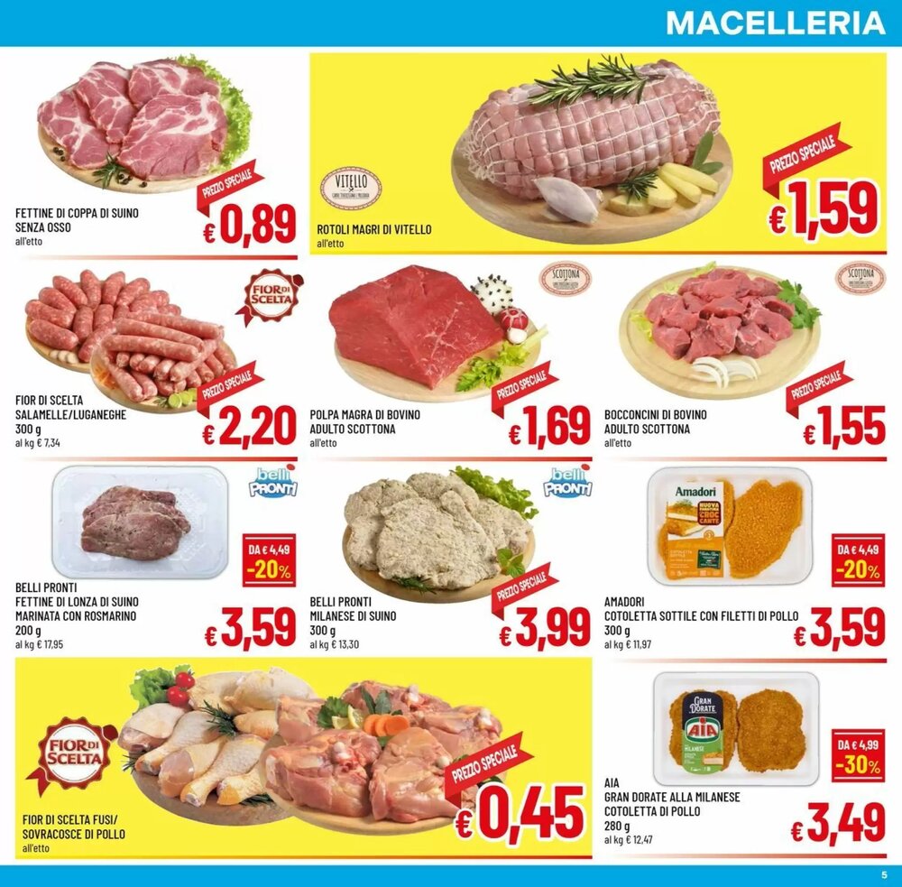 Volantino promozionale Famila Market  valide dal 14/01/2026 - Pagina 5.