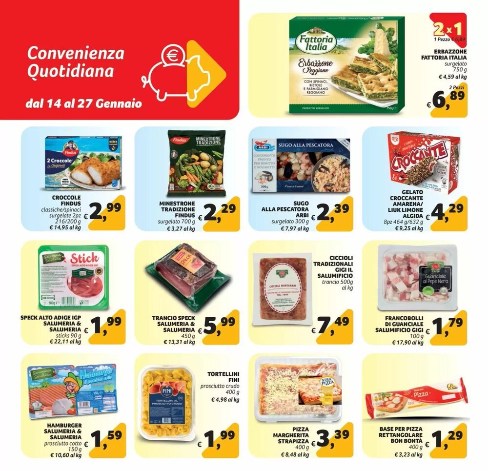 Volantino promozionale Economy  valide dal 14/01/2026 - Pagina 10.
