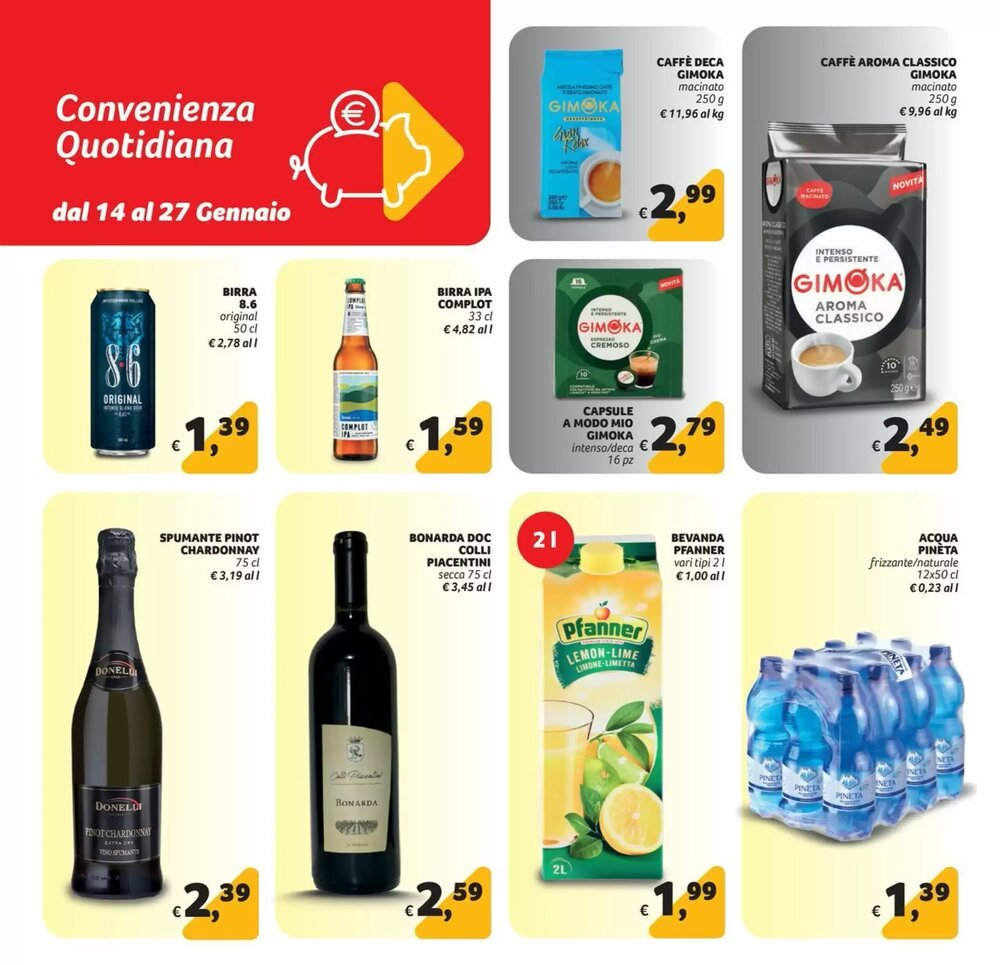 Volantino promozionale Economy  valide dal 14/01/2026 - Pagina 12.