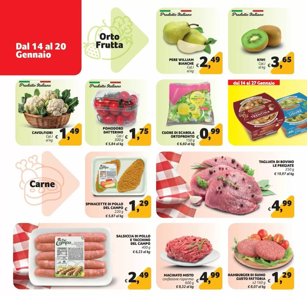 Volantino promozionale Economy  valide dal 14/01/2026 - Pagina 6.