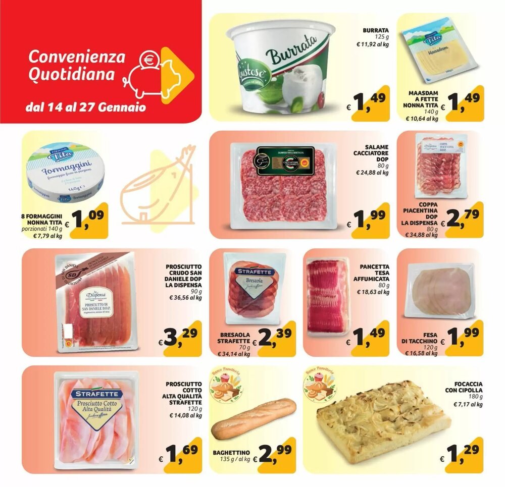 Volantino promozionale Economy  valide dal 14/01/2026 - Pagina 9.