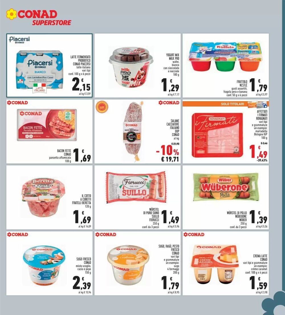 Volantino promozionale Conad Superstore  valide dal 14/01/2026 - Pagina 11.