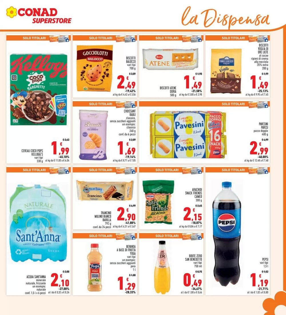 Volantino promozionale Conad Superstore  valide dal 14/01/2026 - Pagina 21.