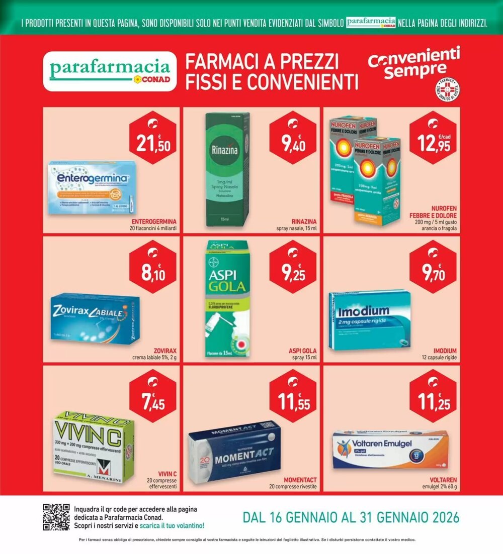 Volantino promozionale Conad Superstore  valide dal 14/01/2026 - Pagina 25.