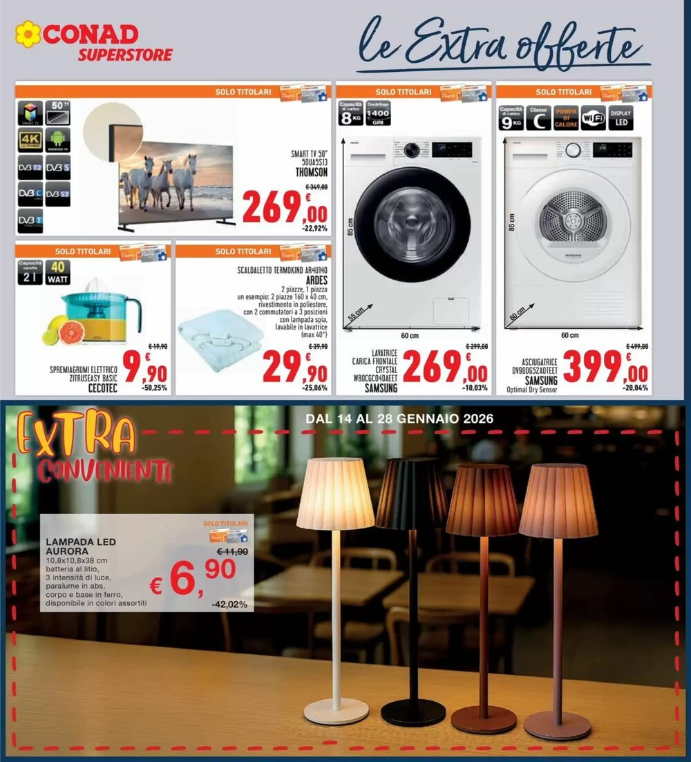 Volantino promozionale Conad Superstore  valide dal 14/01/2026 - Pagina 29.