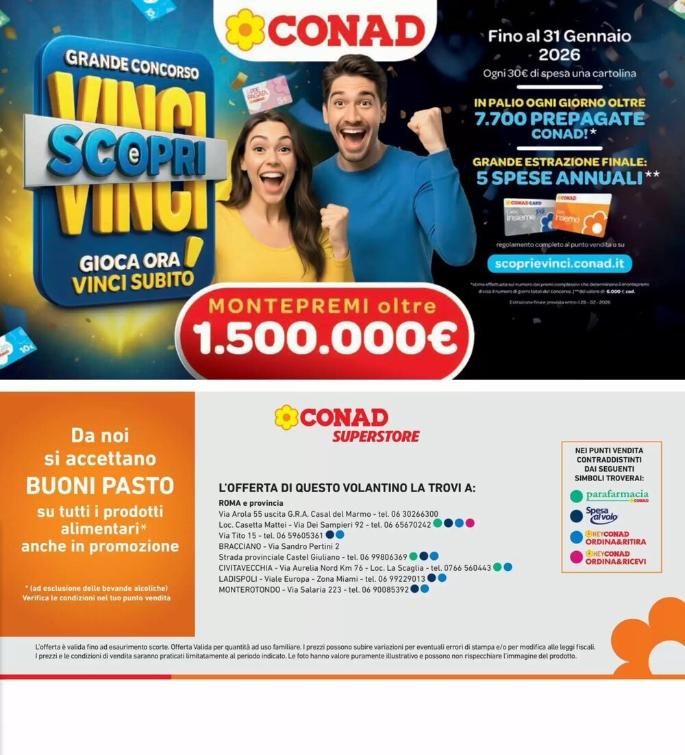 Volantino promozionale Conad Superstore  valide dal 14/01/2026 - Pagina 31.