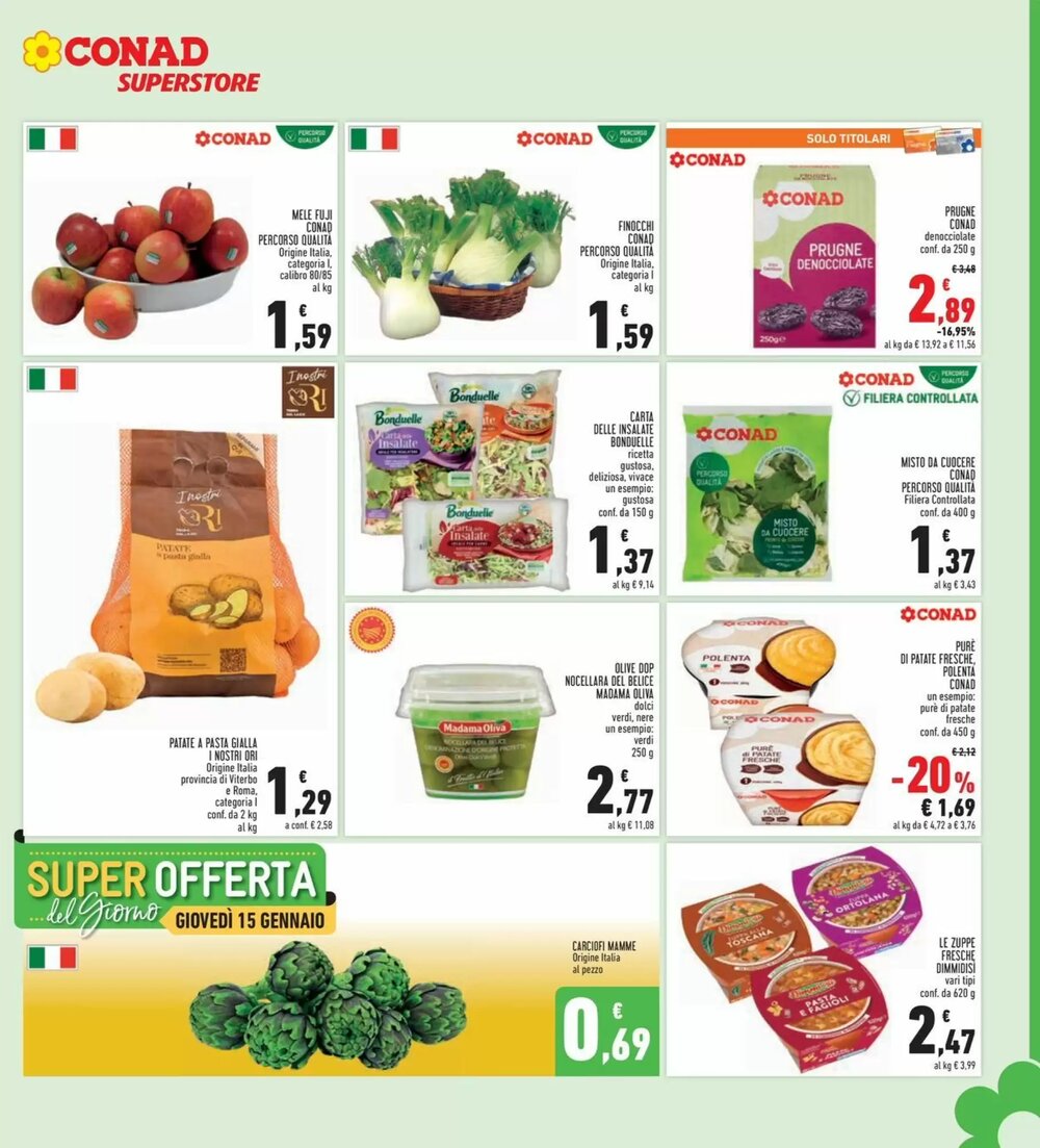 Volantino promozionale Conad Superstore  valide dal 14/01/2026 - Pagina 7.