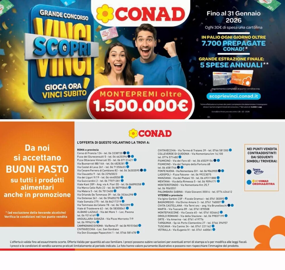Volantino promozionale Conad  valide dal 14/01/2026 - Pagina 27.