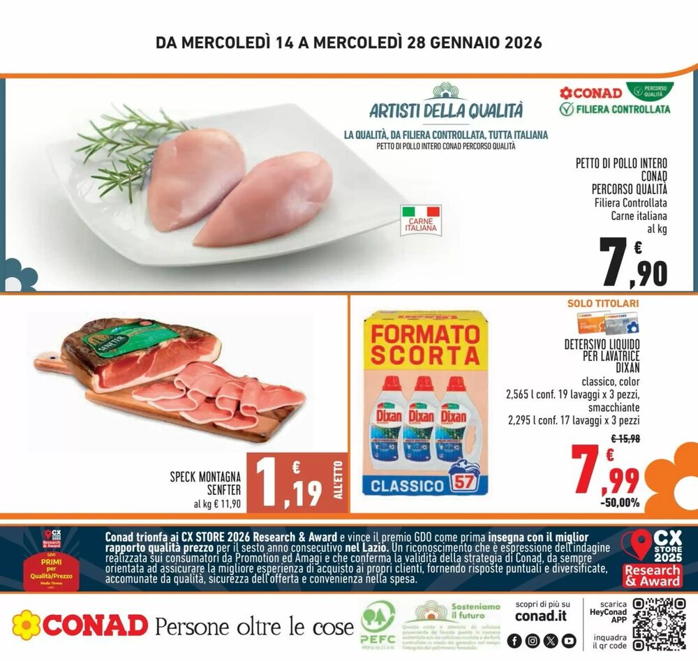Volantino promozionale Conad  valide dal 14/01/2026 - Pagina 28.