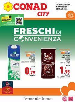 Volantino promozionale Conad City  valide dal 14/01/2026 - Pagina 1.