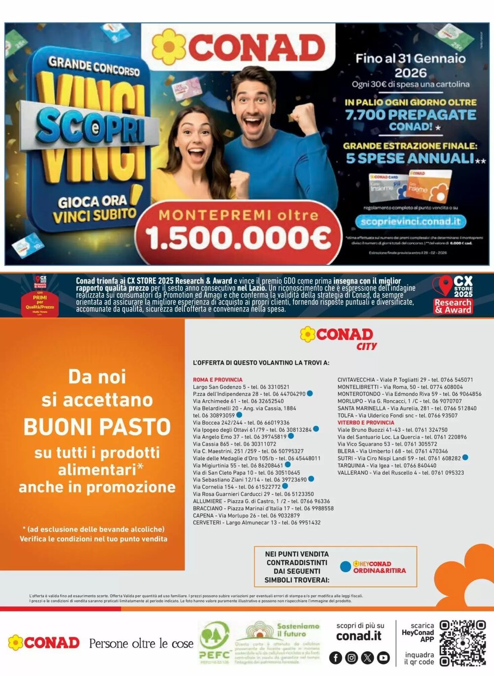 Volantino promozionale Conad City  valide dal 14/01/2026 - Pagina 20.