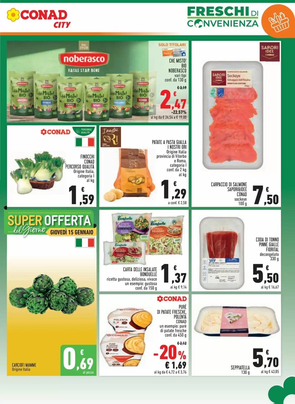Volantino promozionale Conad City  valide dal 14/01/2026 - Pagina 3.