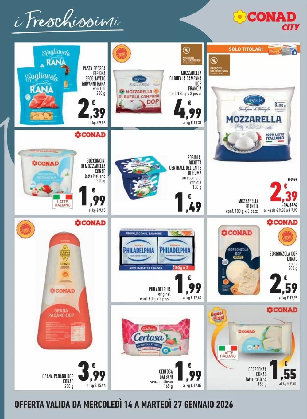Volantino promozionale Conad City  valide dal 14/01/2026 - Pagina 6.