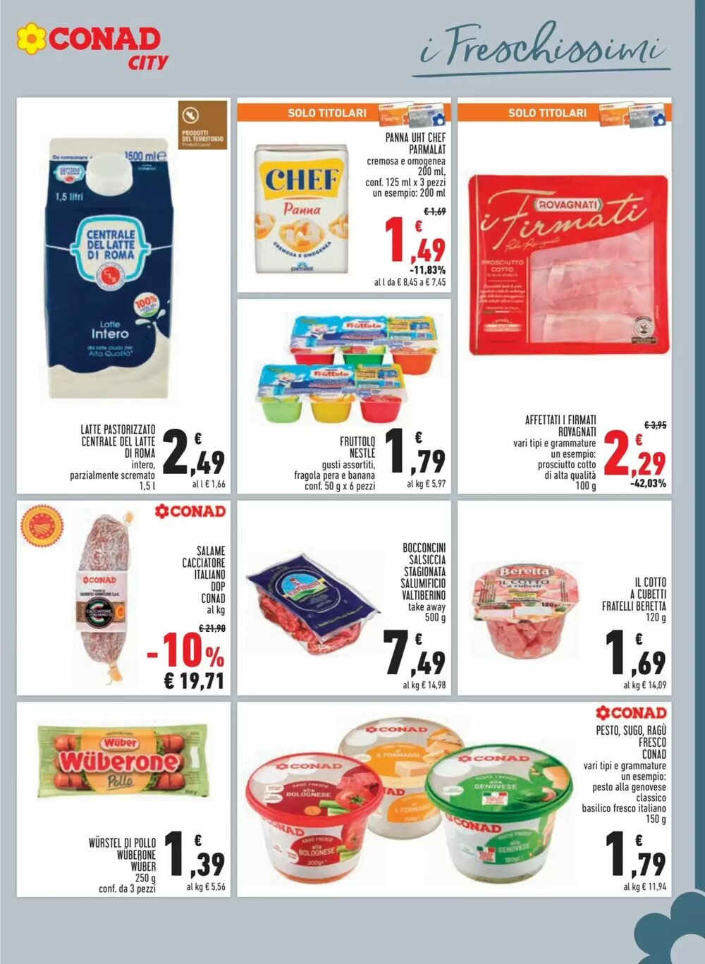 Volantino promozionale Conad City  valide dal 14/01/2026 - Pagina 7.