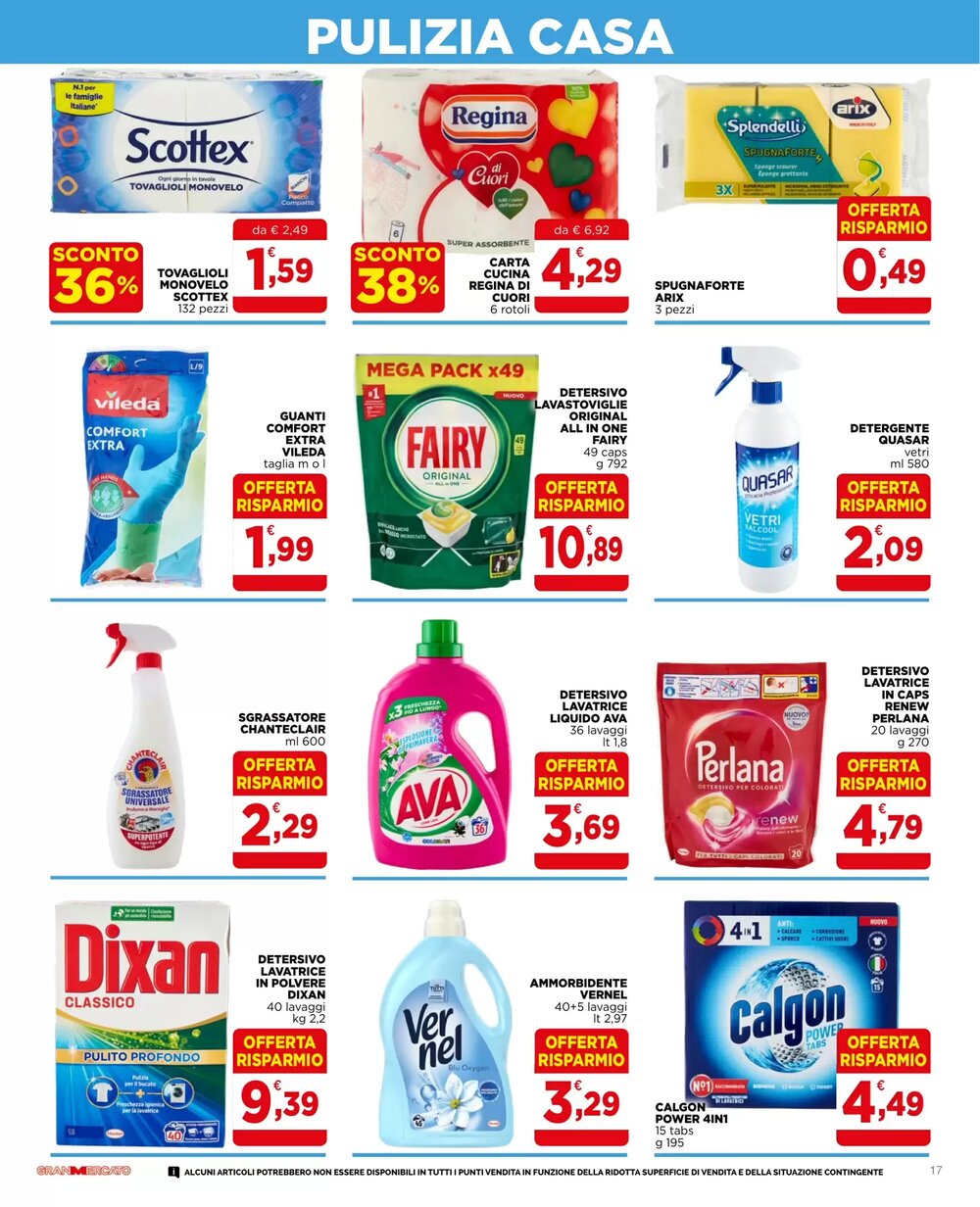 Volantino promozionale Gran mercato  valide dal 14/01/2026 - Pagina 17.