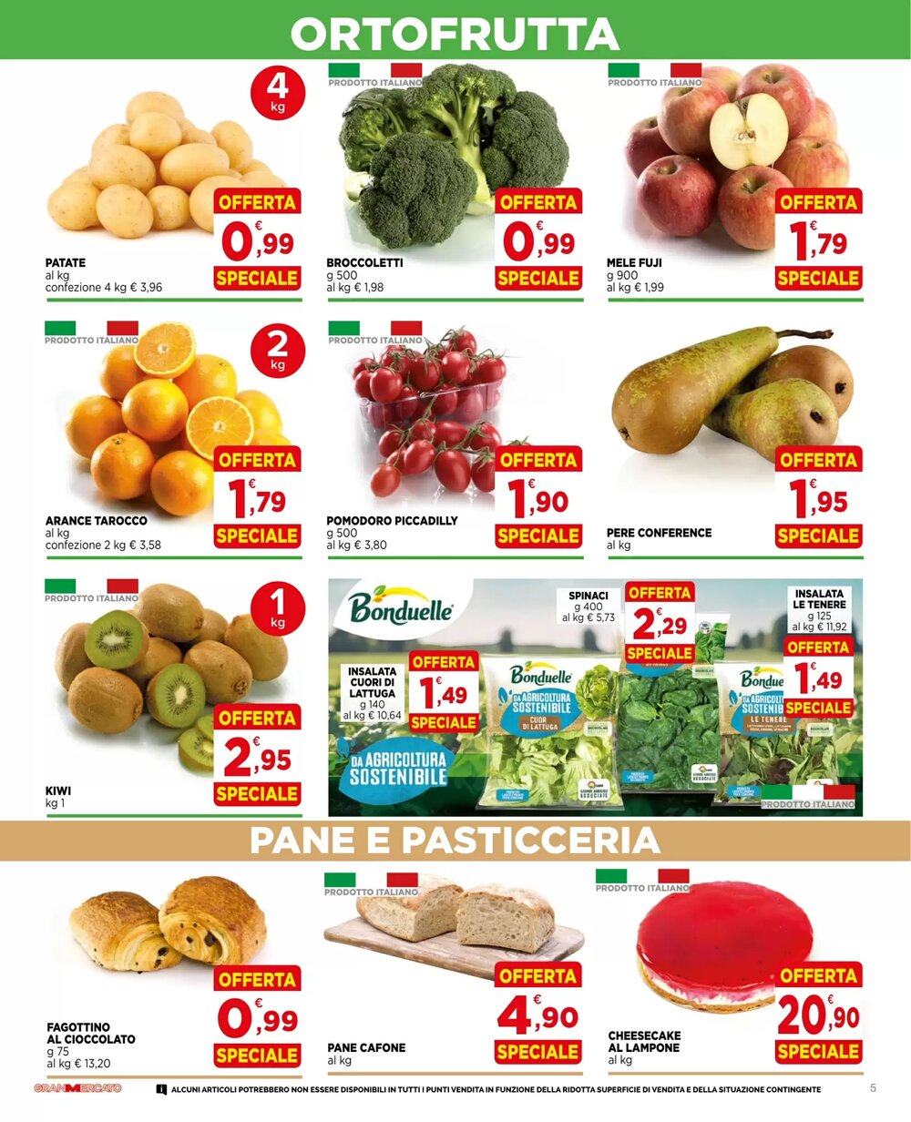 Volantino promozionale Gran mercato  valide dal 14/01/2026 - Pagina 5.